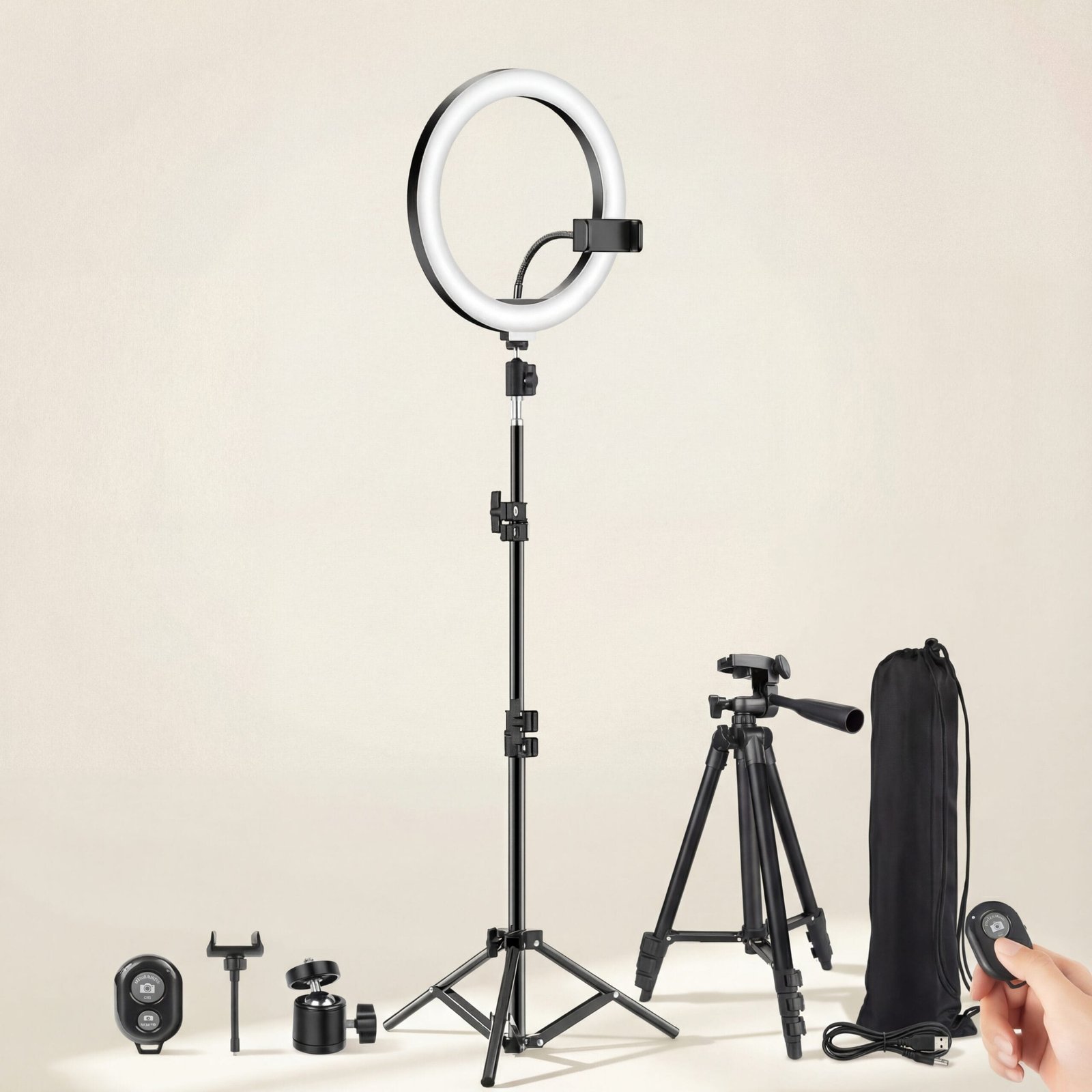 Ring Light sur pied 26 cm