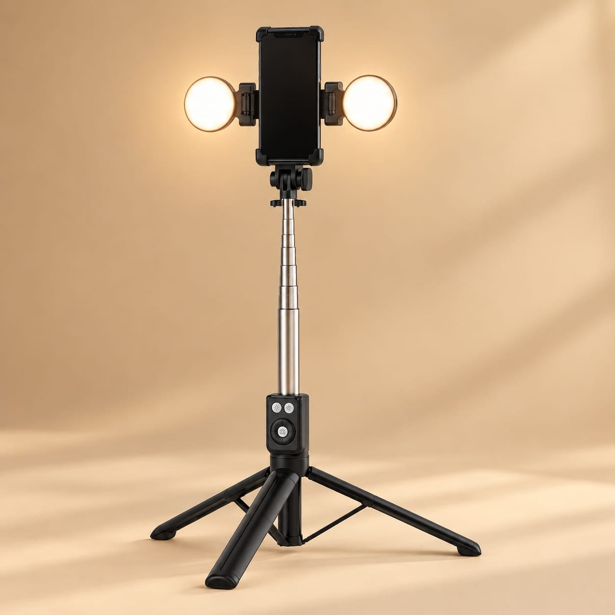 Trépied téléphone 2 LED