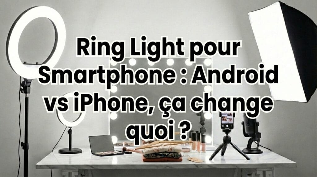 Miniature article : Ring Light pour Smartphone Android vs iPhone, ça change quoi